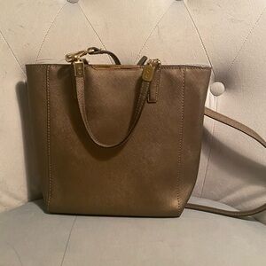 Coach Gunmetal Gray Bucket Bag